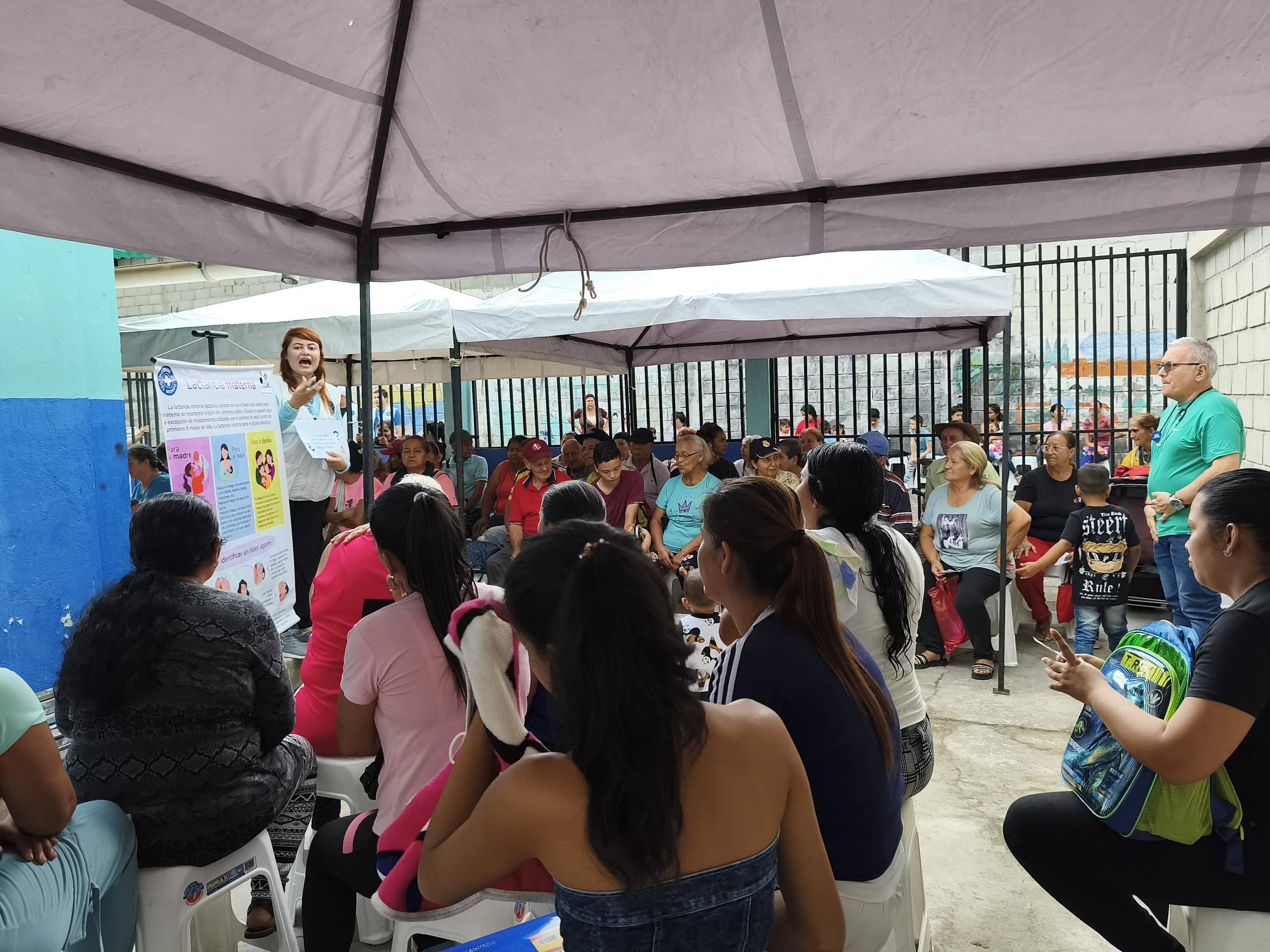 Atelier santé sexuelle et reproductive à Tachira.