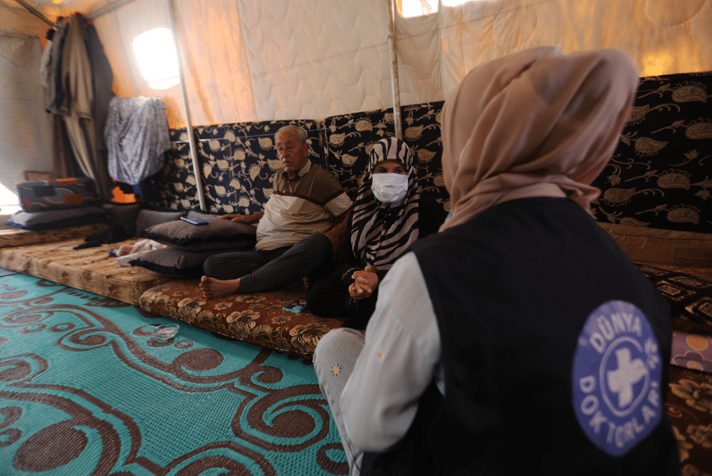 Zainab is a displaced woman in Syria.