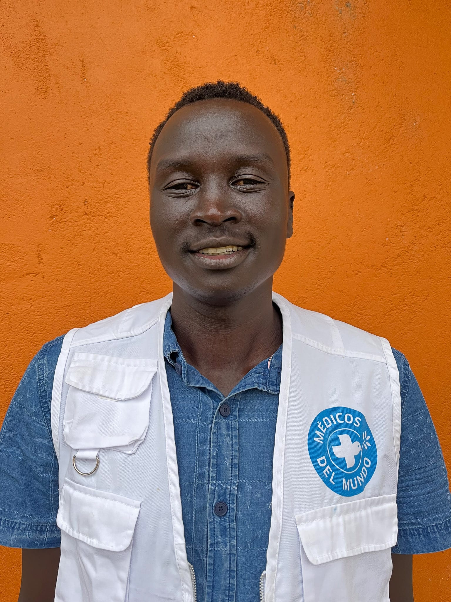 Gabriel Ayuel, Responsable du suivi et de l’évaluation pour Médecins du Monde au Soudan du Sud